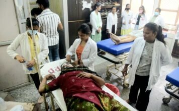सीएम आवास के पास