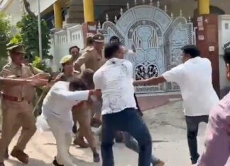 पुलिस के सामने पिटे BJP विधायक योगेश वर्मा, सीएम योगी ने बुलाया लखनऊ विधायक योगेश वर्मा