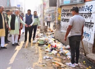 सुरेश खन्‍ना का निरीक्षण