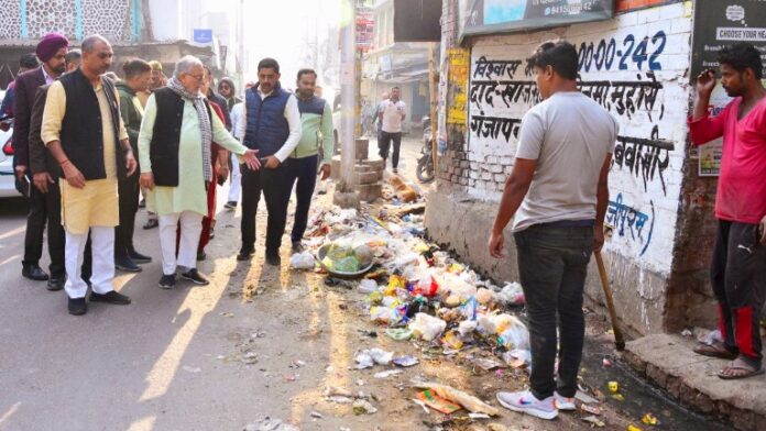 सुरेश खन्‍ना का निरीक्षण