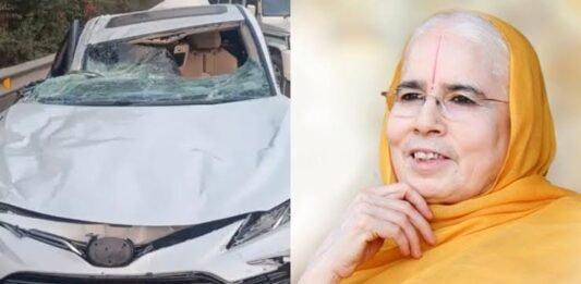 एक्सप्रेसवे पर डंपर ने मारी कारों को टक्कर, कृपालु महाराज की बड़ी बेटी की दर्दनाक मौत, दो बेटियां घायल कृपालु महाराज की बेटियां