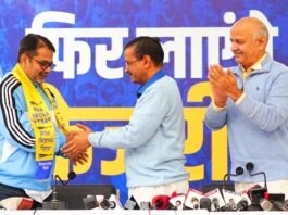 AAP में शामिल होकर बोले अवध ओझा, शिक्षा का विकास मेरा सर्वोत्तम उद्देश्य अवध ओझा