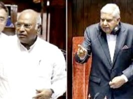 खड़गे-धनखड़ में बहस