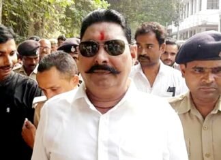 दुलारचंद मर्डर केस में गिरफ्तार बाहुबलि अनंत सिंह को भेजा गया जेल अनंत सिंह