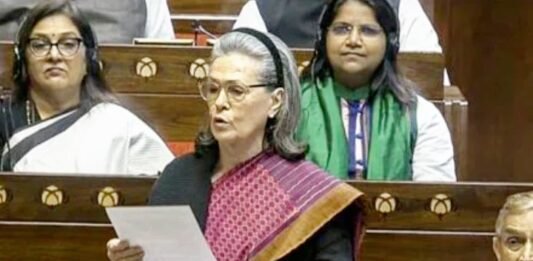 राज्यसभा में बोलीं सोनिया गांधी, खाद्य सुरक्षा कोई विशेषाधिकार नहीं एक मौलिक अधिकार खाद्य सुरक्षा
