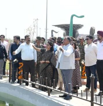 ‘कबाड़ वाली कलाकारी’ से LDA ने लखनऊ में शुरू कराया तीसरा पार्क, मुख्य सचिव ने किया उद्घाटन, प्राइवेट कंपनी देगी आपको 100 से 30 रुपये में इंट्री कबाड़ वाली कलाकारी