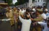 कांग्रेसियों ने फूंका पुतला