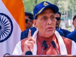 रक्षा मंत्री राजनाथ सिंह