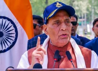 रक्षा मंत्री राजनाथ सिंह