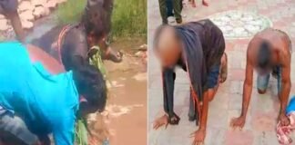 दलितों के साथ हुई बर्बरता, “आधा सिर मुंडवा खिलाया चारा, पिलाया नाली का पानी”, Video वायरल दलितों से बर्बरता
