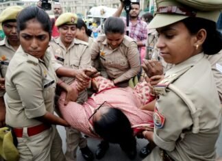 दिव्यांगों का प्रदर्शन