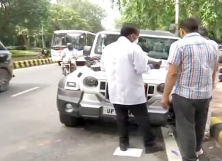 अब राजधानी में थार ने मचाया आतंक, पैदल जा रहे दो लोगों को कुचला, एक की मौत, दूसरे की हालत गंभीर तेज रफ्तार थार