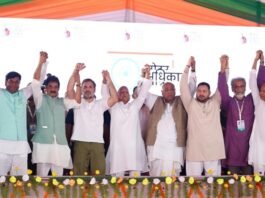 ‘वोटर अधिकार यात्रा’ शुरूकर बोले राहुल गांधी, बिहार में वोट लूटने की साजिश नहीं होने देंगे कामयाब वोटर अधिकार यात्रा