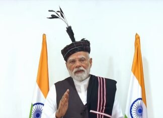 मिजोरम में बैराबी-सैरांग रेल लाइन का उद्घाटन कर बोले PM मोदी, रेलवे नेटवर्क से पहली बार जुड़ा आइजोल पीएम मोदी