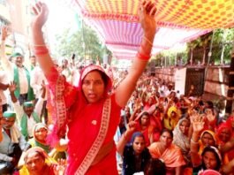 किसानों का प्रदर्शन