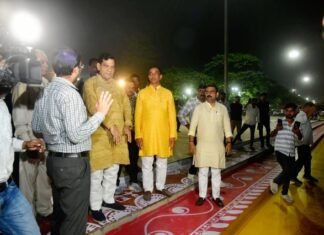 छठ की तैयारियों का जायजा लेने लक्ष्मण मेला घाट पहुंचे नगर विकास मंत्री, अधिकारियों को दिए ये निर्देश एके शर्मा