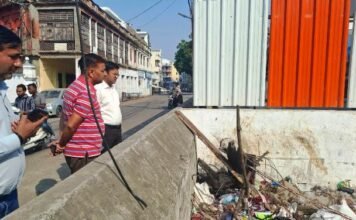 नगर आयुक्‍त औचक निरीक्षण