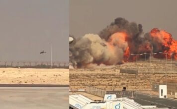 एयर शो के दौरान फाइटर जेट तेजस क्रैश, पायलट की मौत, दुबई में हुआ बड़ा हादसा तेजस क्रैश