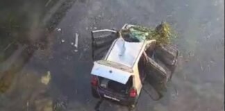 UP: शादी से लौट रही ओवर स्पीड कार नहर में गिरी, पांच की मौत, ड्राइवर की हालत नाजुक दर्दनाक हादसा