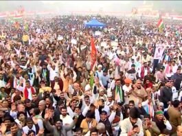 वोट चोर गद्दी छोड़ रैली