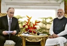 राष्ट्रपति पुतिन के साथ द्विपक्षीय वार्ता में बोले PM मोदी, हम शांति के पक्षधर द्विपक्षीय वार्ता