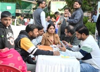 एलडीए के लोन मेला में 24 बैंकों ने लिया हिस्सा, एक आवंटी का पास हुआ लोन एलडीए लोन मेला