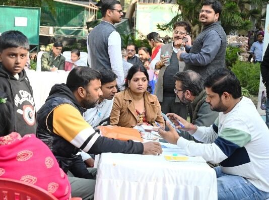 एलडीए के लोन मेला में 24 बैंकों ने लिया हिस्सा, एक आवंटी का पास हुआ लोन एलडीए लोन मेला