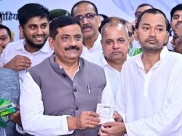 JDU में शामिल होकर बोले निशांत कुमार, पिताजी के मार्गदर्शन में करेंगे काम’ निशांत कुमार