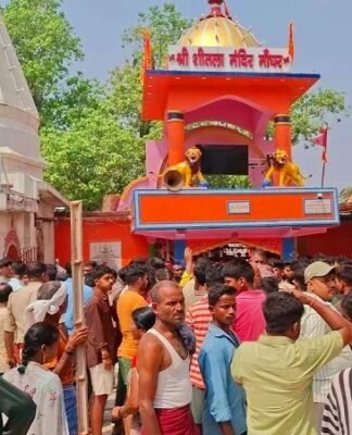 नालंदा के शीतला माता मंदिर में भगदड़, आठ श्रद्धालुओं की मौत, दर्जनभर लोग घायल भगदड़