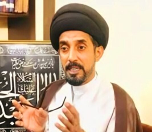 आयतुल्लाह खामेनेई की शहादत पर सैफ अब्बास की अपील, काली पट्टी बांध अदा करें ईद की नमाज सैफ अब्बास