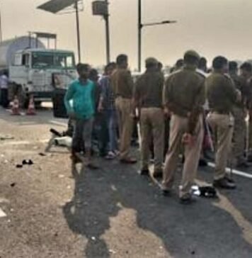 किसान पथ पर SUV ने बाइक को मारी टक्कर, ससुर-दामाद की दर्दनाक मौत, बेटी की हालत गंभीर किसान पथ