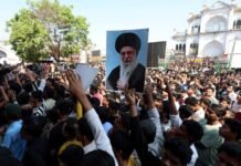 खामनेई की मौत पर लखनऊ में प्रदर्शन, तीन दिन शोक का ऐलान लखनऊ में प्रदर्शन