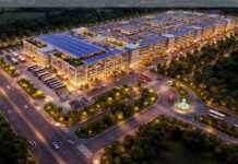 सबसे बड़ी मल्‍टीलेवल पार्किंग