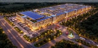 सबसे बड़ी मल्‍टीलेवल पार्किंग