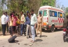 बस-कार की टक्कर