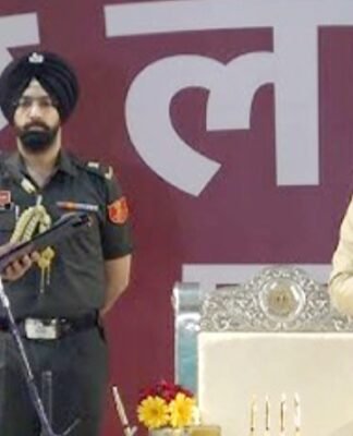 सम्राट चौधरी ने ली बिहार के मुख्यमंत्री पद की शपथ, JDU से बने दो डिप्टी सीएम बिहार सीएम