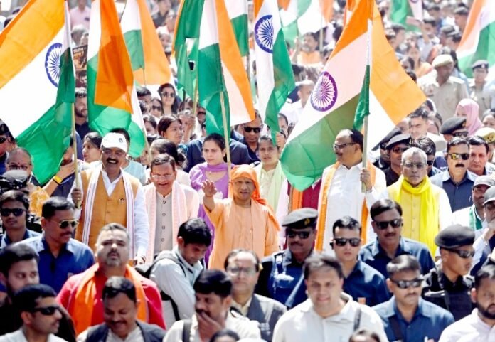 जन आक्रोश महिला पदयात्रा