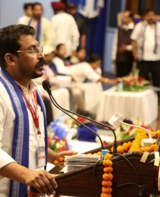 पिछड़ा वर्ग अधिकार सम्मेलन में चंद्रशेखर का तंज, मुसलमानों का नाम लेने से कुछ लोगों को लगता है ‘करंट’ पिछड़ा वर्ग अधिकार सम्मेलन