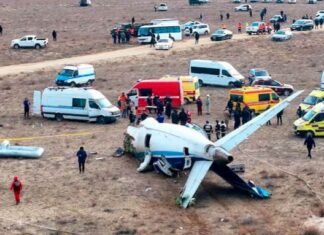 रूसी सेना का विमान हुआ क्रैश, 29 लोगों की मौत फ्लाइट कैश