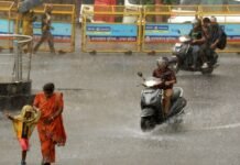 लखनऊ में बारिश