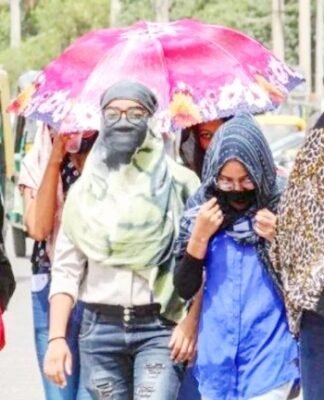 लखनऊ में भीषण गर्मी का प्रकोप, 43 डिग्री पार हुआ तापमान भीषण गर्मी
