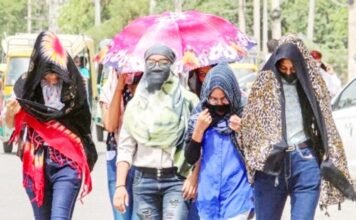 लखनऊ में भीषण गर्मी का प्रकोप, 43 डिग्री पार हुआ तापमान भीषण गर्मी