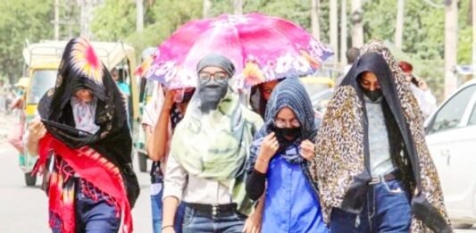 लखनऊ में भीषण गर्मी का प्रकोप, 43 डिग्री पार हुआ तापमान भीषण गर्मी