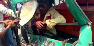 भीषण टक्कर