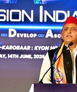 विजन इंडिया कार्यक्रम में बोले अखिलेश, कारोबारी वर्ग के बिना देश खुशहाली के रास्ते पर नहीं बढ़ सकता आगे विजन इंडिया