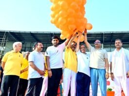 अंतरराष्ट्रीय योग दिवस से पहले डिप्टी सीएम व भाजपा नेताओं ने किए आसन योग दिवस