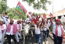 बैलगाड़ी मार्च