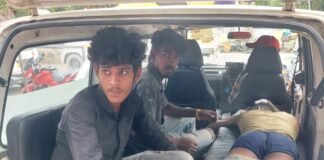 शालीमार गैलेंट वेस्ट की निर्माणाधीन बिल्डिंग की 9वीं मंजिल से लिफ्ट टूटकर गिरी, चार मजदूर घायल लिफ्ट टूटकर गिरी