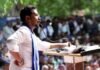 ईको गार्डन में चंद्रशेखर ने उठाया चुनाव प्रक्रिया पर सवाल, कहा ‘बैलेट पेपर लाओ, लोकतंत्र बचाओ, EVM हटाओ’ चंद्रशेखर आजाद
