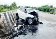 कार एक्सीडेंट में अतीक अहमद के बेटे समेत दो युवकों की मौत, तीन घायल, भाई से जेल में मिलने जा रहा था आबान आबान अहमद